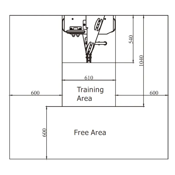 Perform Life Column pneumatic training machine