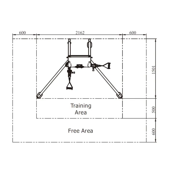 Perform Life Dual Arm macchina per l'addestramento dei pneumatici